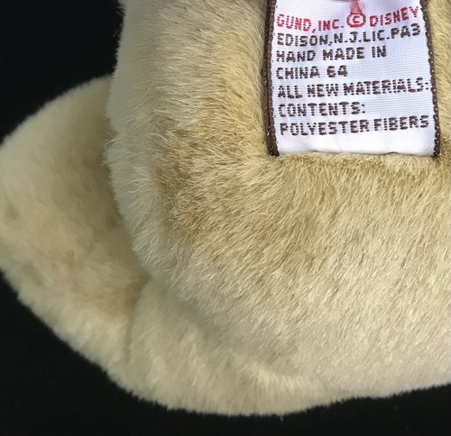 Peluche clásico de Disney Winnie the Pooh de Gund huevos de Pascua en olla Hunny 8" LIMPIO - Imagen 9 de 9