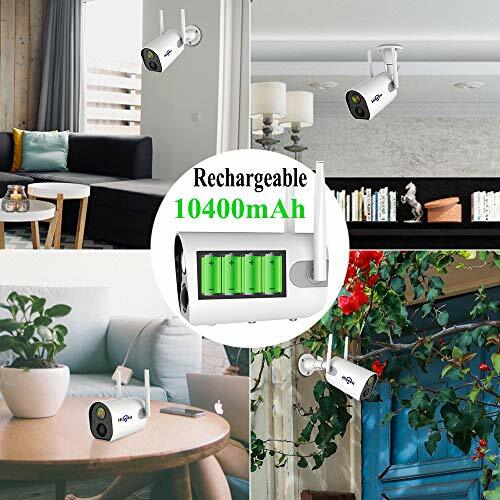 Hiseeu Home Battery Security Camera 1080P,Two Way 1080P C20 NO SD Card - Picture 8 of 9