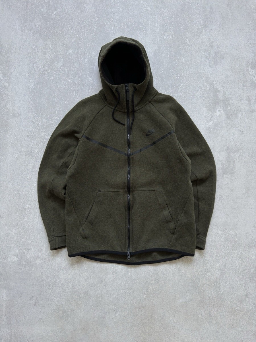 トップス 00s Rare NIKE Technical Ninja Hoodie Vintage Nike Tech Fleece Ninja Zip Hoodie Khaki | eBay
