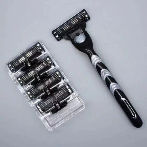 Razor blade black, razor blades for Gillette Mach 3 without original packaging, 16 pieces blades - Picture 5 of 7
