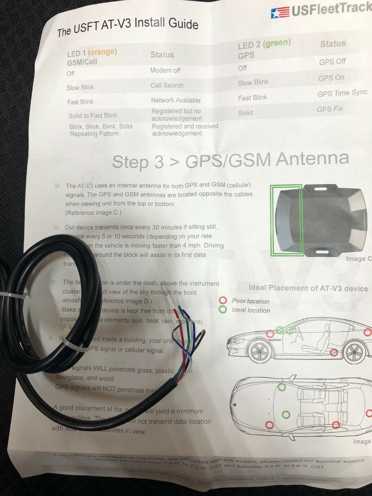 USFTATV3 TRACKER LMU11H270UFT01 GPS Vehicle Tracking system ATV3 eBay