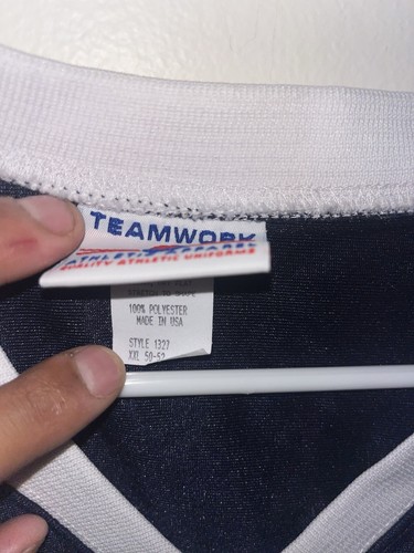 Vintage 90s 2XL Pepsi Teamwork Athletic Apparel Football Jersey - Picture 3 of 4