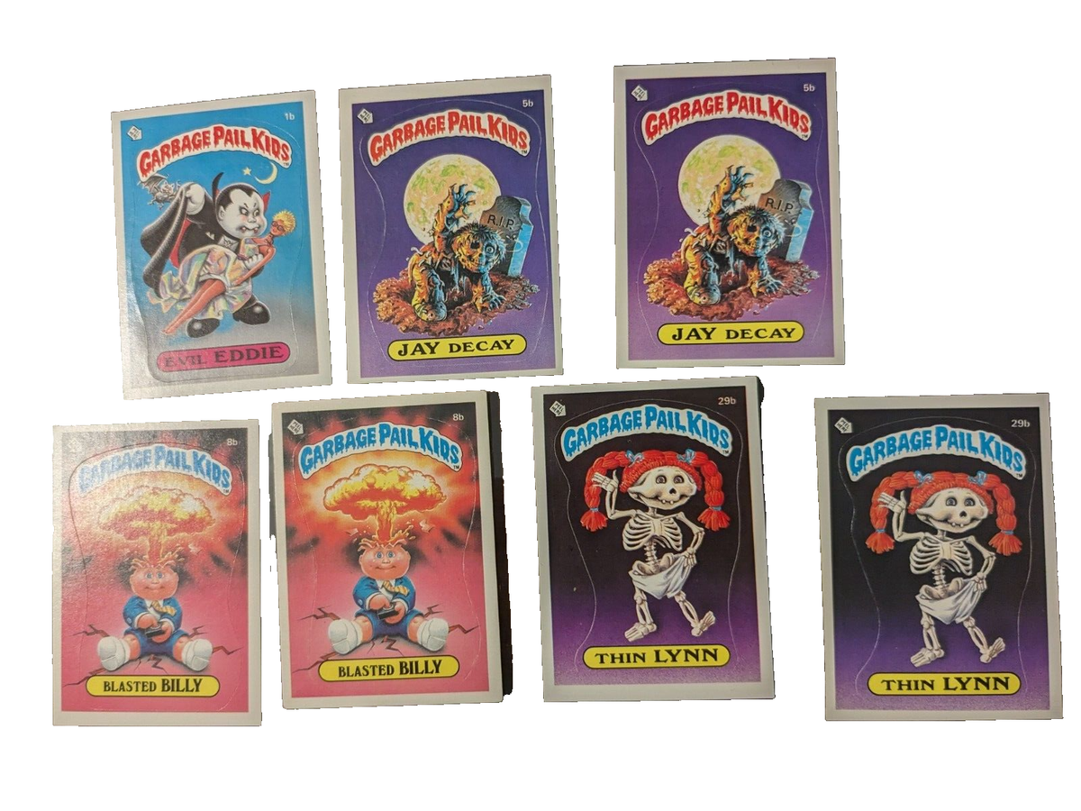 1985 GARBAGE PAIL KIDS OS1 ORIGINAL SERIES 1 A/B COMPLETE 88 CARD