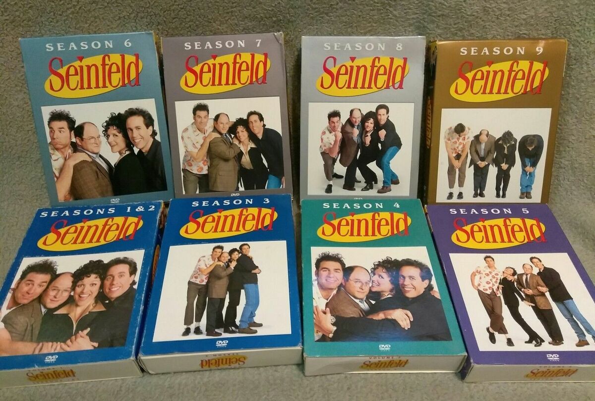Seinfeld Complete Series 1-9 set Seasons 1 2 3 4 5 6 7 8 9 lot authentic R1 | eBay Seinfeld Complete Series 1-9 set Seasons 1 2 3 4 5 6 7 8 9 lot authentic R1 | eBay