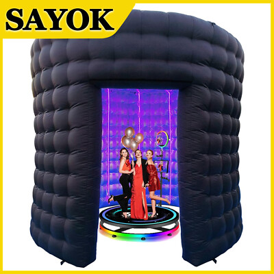 Aufblasbare LED 360Photo Booth Gehäuse für Hochzeit Party Geburtstag Ausstellung