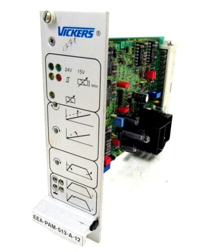 USED VICKERS EEA-PAM-513-A-12 AMPLIFIER CARD EEAPAM513A12