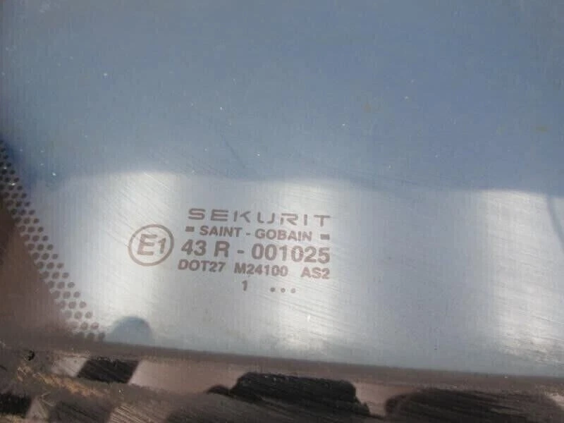 Ventana de vidrio de ventilación tipo X 2002 2005 Jaguar pasajero derecho puerta trasera OEM Foto 2 de 4