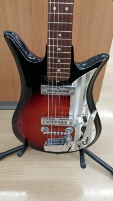 Teisco　SM-2L テスコ　ビザールギター1960年代　チュリップ Teisco テスコ 60s チュリップ ビザール ギター SM-2L アーム