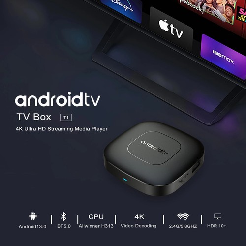 Android 13 TV Box 2G+16G Allwinner H313 Smart Media Player 4K WiFi Bluetooth - Picture 6 of 26