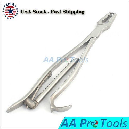 KERN Bone Holding Forceps 13" with Ratchet - Orthopedic Surgical Instruments - Picture 3 of 3