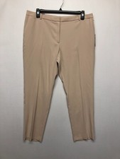NWT Tommy Hilfiger Women Radcliffe Slim Ankle Dress Pants Size 16 Beige B223 -6