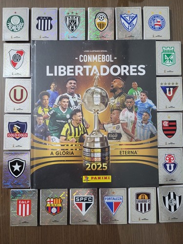 Panini Conmebol LIBERTADORES 2025 HARDCOVER Album + Complete Set + Packet - 第 1/5 張圖片