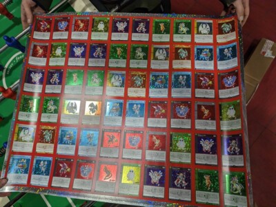 Metazoo TCG - USPCC - WPT - Kickstarter - UNCUT SHEET - PROMO - HOLO