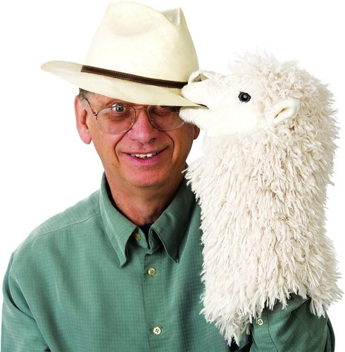 Folkmanis Alpaka Bühnenpuppe, weiß - Bild 3 von 5