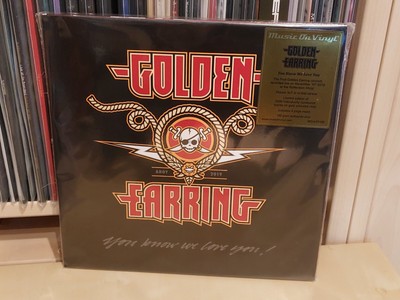 GOLDEN EARRING * You know we love you - Live 2019 * Numbered Limited 3 LP Gold