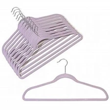 Only Hangers Lavender 17" Slim Shirt/Pant Hangers (pk10)