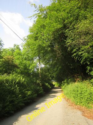 Foto 12x8 Spur vorbei Pfarrhaus Copse West Anstey vom gleichen Punkt wie [[3 c2013