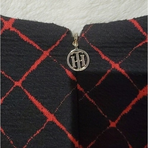 Tommy Hilfiger Fit and Flare Dress Size 2 Drop Waist Printed Pattern - Picture 8 of 14