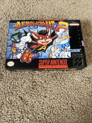 Aero the Acro-Bat 2 (Super Nintendo SNES) con Caja y Manual - Imagen 11 de 21