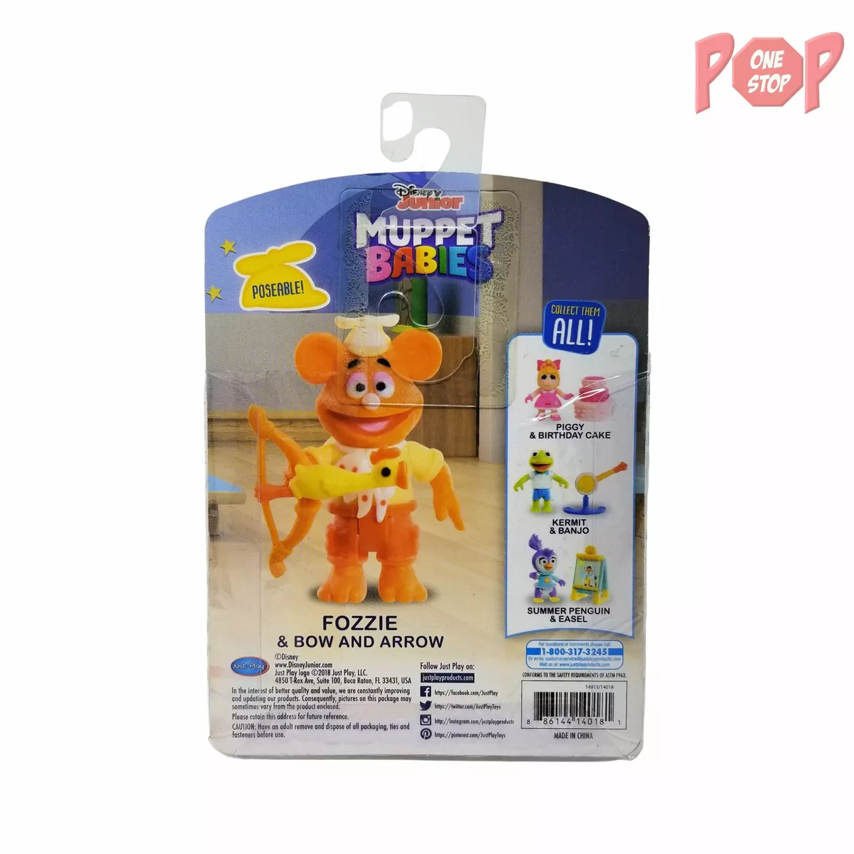 Disney Junior - Muppet Babies - Fozzie Posable Figure (Target Exclusive)