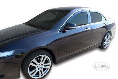 Windabweiser HEKO Passend Für Honda Accord 2003-2007 4-Türer 4-Tlg