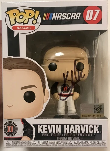 Kevin Harvick Signed Auto Autograph NASCAR Funko Pop Toy Figure PSA/DNA COA