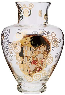 Hanipol 841 5212 Glass Vase Gustav Klimt The Kiss 15cm Fancy