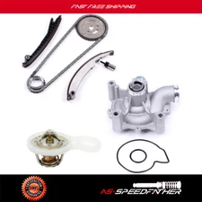 Timing Chain Kit Water Pump Thermostat For 02-07 Mini Cooper 1.6L