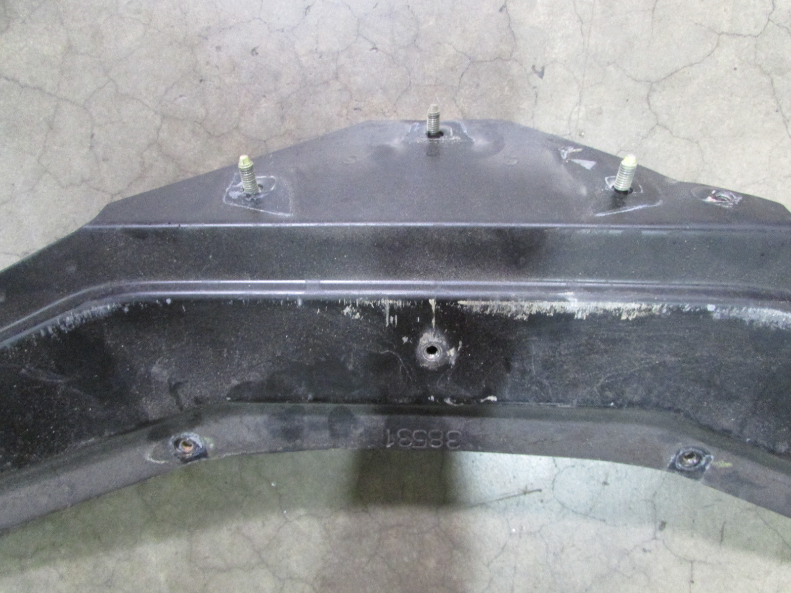 Maserati Quattroporte, Front Upper Radiator Core Support, Used, P/N 980139333