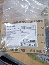 Siemens Circuit Breaker, 60A, 2 Pole, Class C, 240VAC 5SJ4260-7HG41
