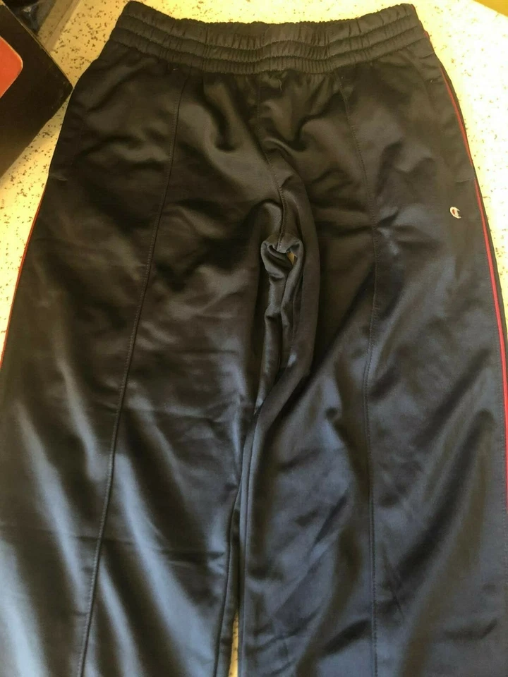 Pantalone Tuta bambino Champion blu scuro in acetato - Immagine 3 di 4