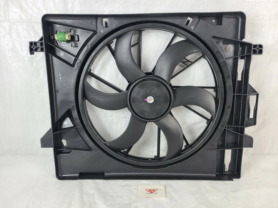 Ventilador radiador aire acondicionado Dodge Grand Caravan Chrysler Town & Country 2008 2009 Foto 2 de 4