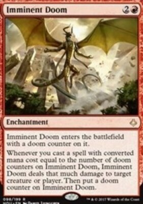 Imminent Doom x4 - Hour of Devastation - NM-Mint, English - Hour of Devastation