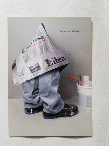 Cartolina Postale Promocard Pubblicità Quotidiano Libero n. 5148 NON VIAGGIATA