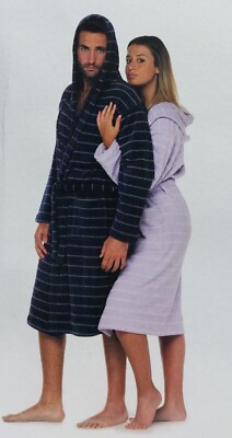 UNISEX HIGH SAUGFÄHIGER BADEMANTEL MIT KAPUZE TAILOR 430 GR/QM JOLIE
