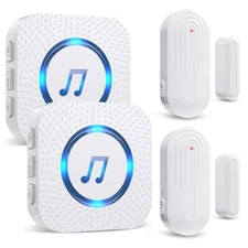 SanJie Door Chime, Door Open Contact Sensor Alarm for  Assorted Colors 