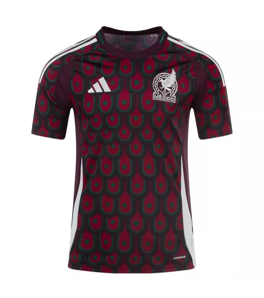 XL Jersey Mexico National EL TRI Team 2024 Home Red - Regular Fit