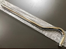 Braccio soffione doccia in metallo curvo 90 gradi cromato lucido lungo 18''