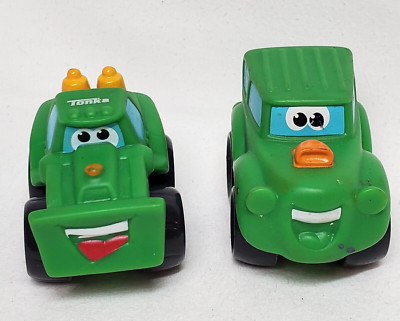 Tonka CHUCK AND FRIENDS Soft Mini Green Truck And Tractor Soft Mini Chunky
