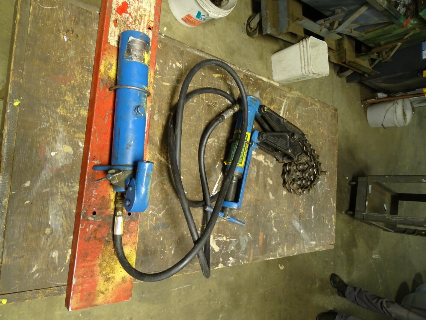 Wheeler MFG Corp Hydraulic Chain Pipe Cutter , No. 2990 eBay