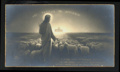 santino-holy card*ediz. SEB n.89 UBI PETRUS IBI ECCLESIA