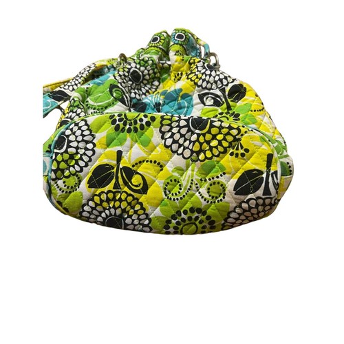Vera Bradley Limes Up Bucket Bag Crossbody Purse Drawstring Adjustable Strap - Picture 5 of 6