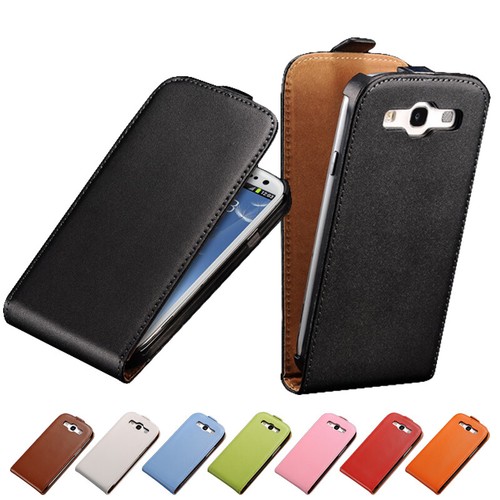 Luxury REAL LEATHER FLIP CASE FOR SAMSUNG GALAXY S4 UK FREE DISPATCH - Foto 4 di 8