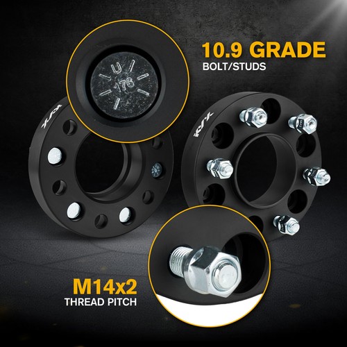 4pcs 1.25" Thick 6x135 Wheel Spacers 14x2 For 2003-2014 Ford F-150 Expedition - Picture 5 of 12
