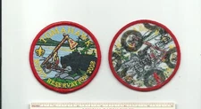 SCOUT BSA 2008 TOMAHAWK RESERVATION YEAR CAMP PATCH NORTHERN STAR COUNCIL MN WI