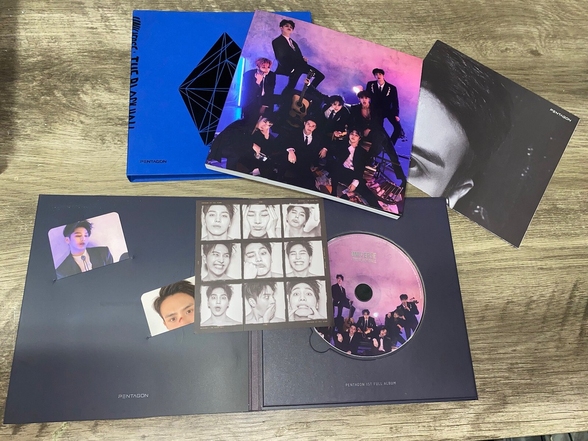 K-Pop CD Pentagon 1st Album 'Universe: The Black Hall
