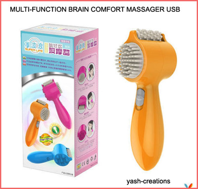 Multi function Brain-Comfort Massager For Head, Body & Face Massager USB Powered