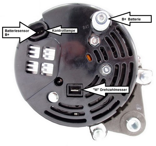 Lichtmaschine 70A für Mercruiser Marine Inboard Sterndrive 454 Mag EFI GM 4.3 - Bild 5 von 5