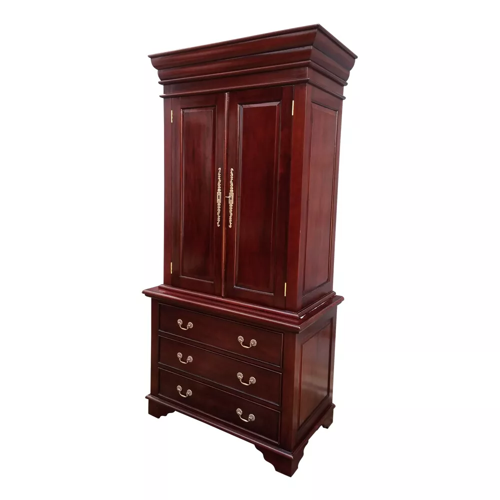 Solid wood mahogany online wardrobes
