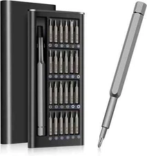 24 In 1 Small Precision Screwdriver Set Magnetic Mini Screwdriver Bit Set For PC